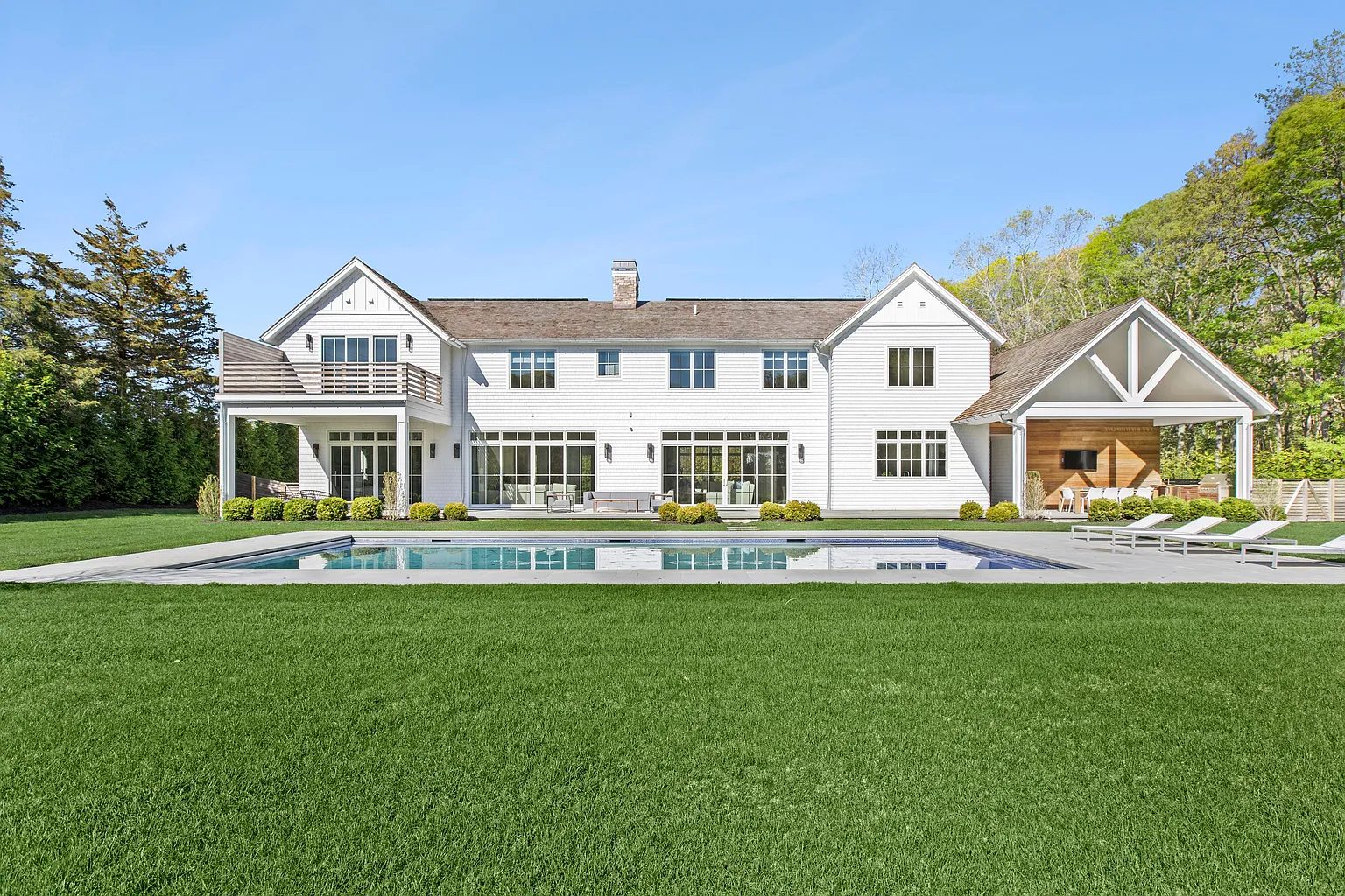 East End custom home with solar installed during construction
