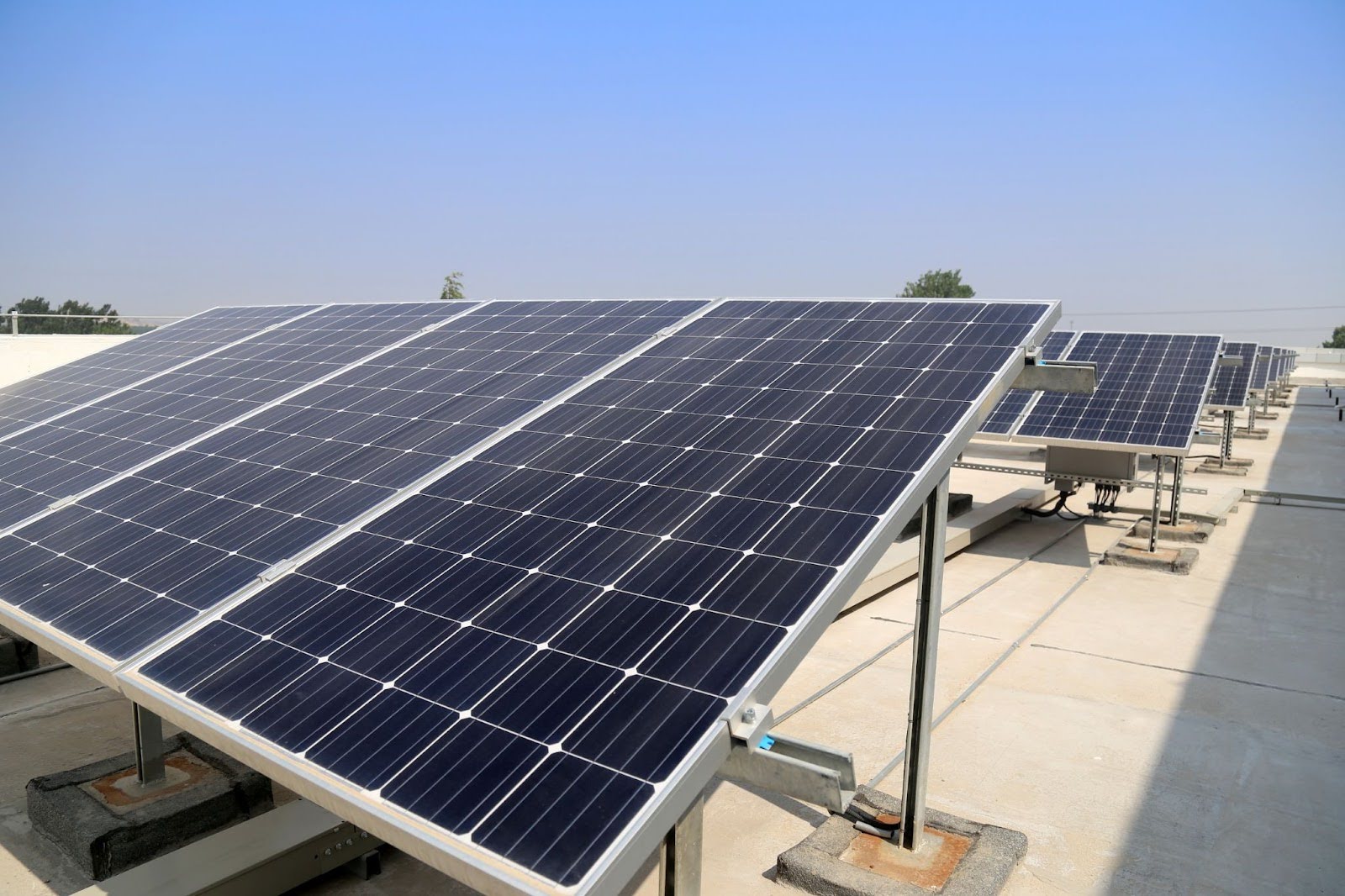 baby Reliable solar panels are being installed at a commercial building in Head of the Harbor, NY. Best quality solar for the peace of your mind.<br />